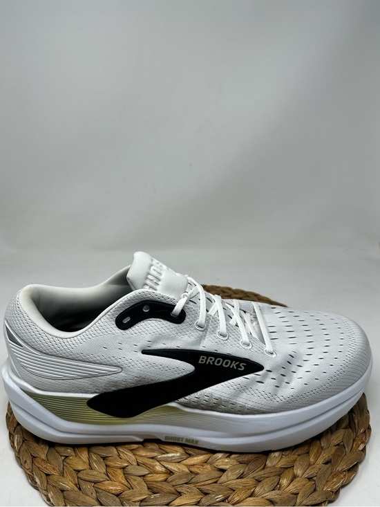 BROOKS Ghost Max 3 Running Shoes Bright White Teal Black Size 14 WIDE Men\'s main image 9